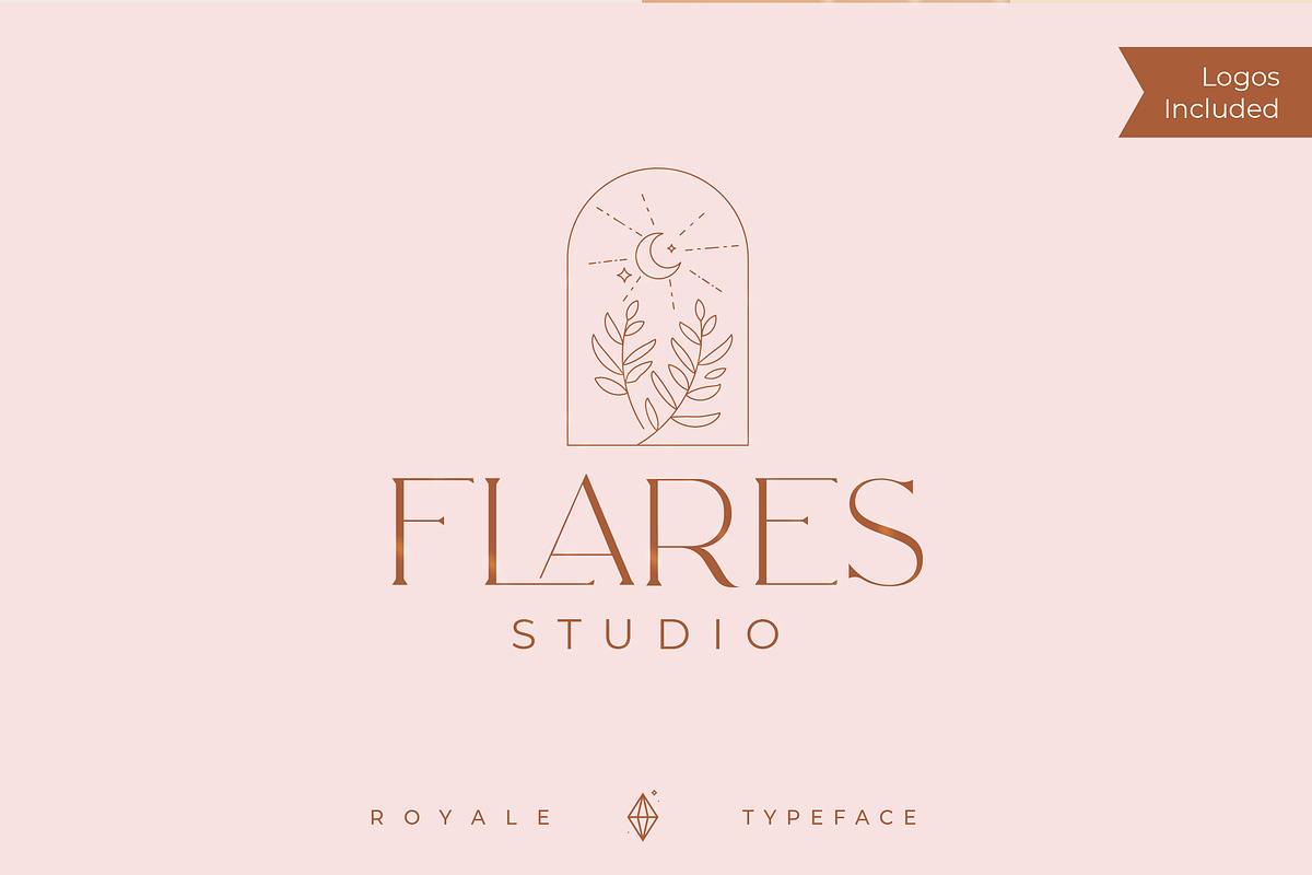 Royale Luxurious Typeface + LOGOS, a Serif Font by Creative Corner (Photo 5 of 28)