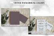 Letterpress Cards - Styled Mockups, a Print Template by Wooly Pronto (Thumbnail 5 of 6)