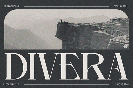 Divera - Display Serif, a Serif Font by executypeStudio