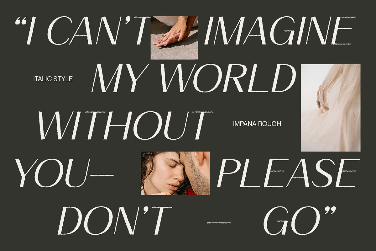 Impana Rough, a Sans Serif Font by Craft Supply Co. (Photo 4 of 8)