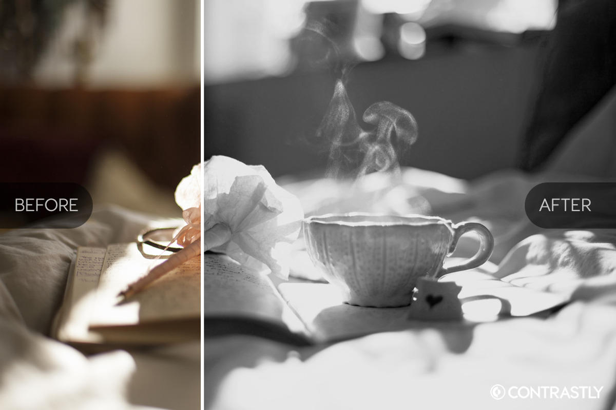 Black & White Photoshop Actions, an Action Add-On by Contrastly Shop (Photo 3 of 4)