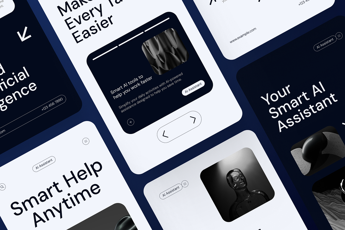 AI Assistant Instagram Story, a Social Media Template by Annora Studio (Photo 4 of 6)