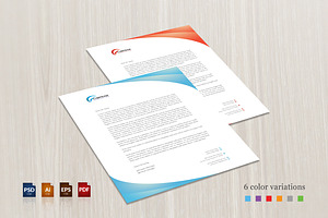 Light Corporate Letterhead