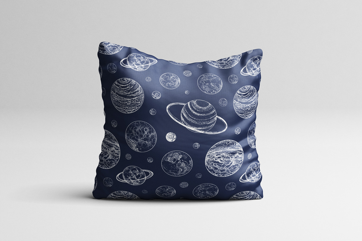 Planets bundle, seamless patterns, an Object Illustration by Good Studio (Photo 15 of 16)