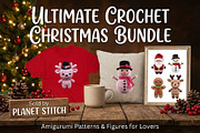 Christmas Realistic Crochet PNGs, an Object Illustration by Atelier Nocturne Graphic (Thumbnail 4 of 4)
