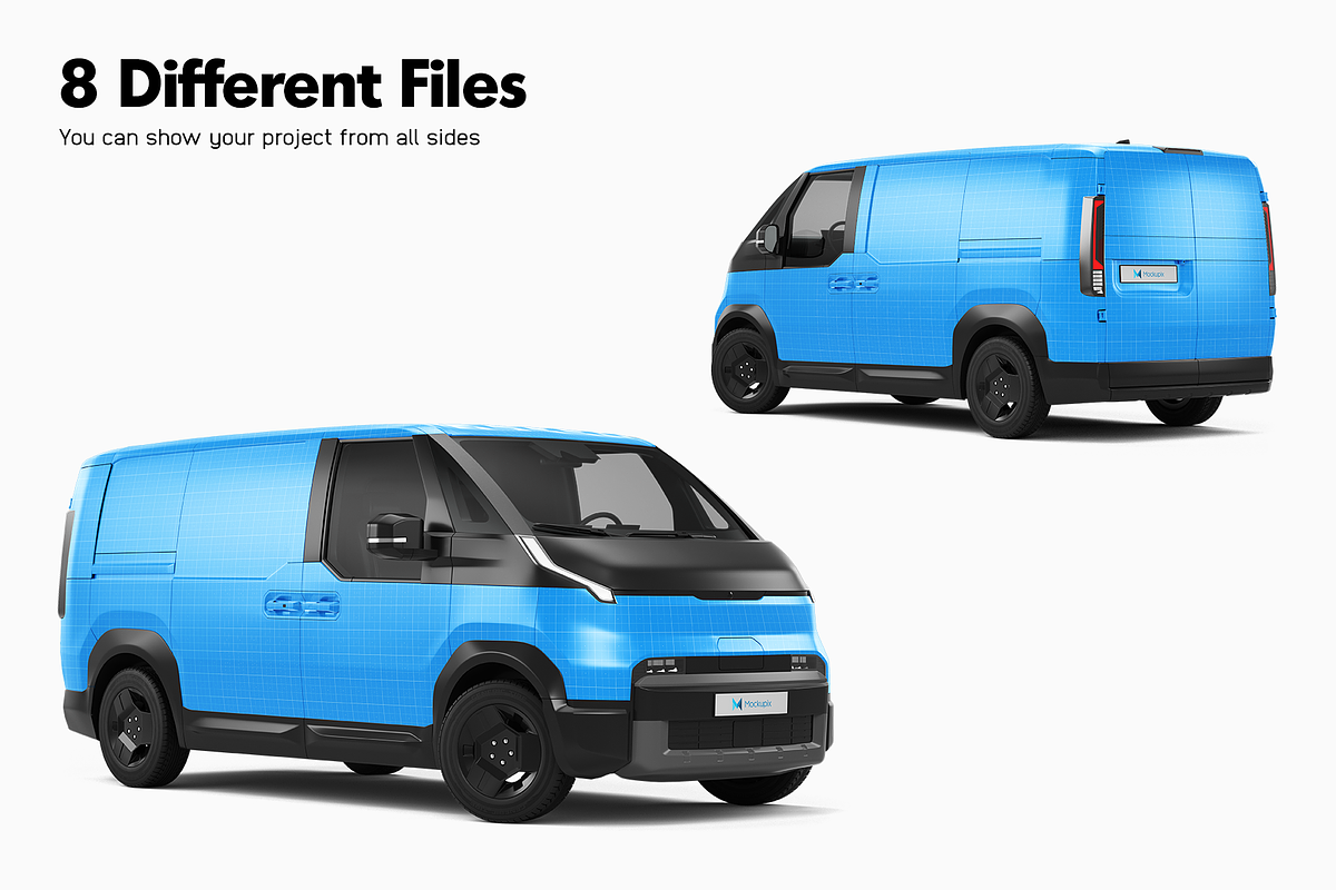 Van Mockup 37, an Advertising Mockup by Mockupix (Photo 7 of 12)