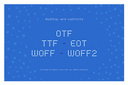 Dotty Pixel Game Font, a Sans Serif Font by alpercakici (Thumbnail 3 of 9)