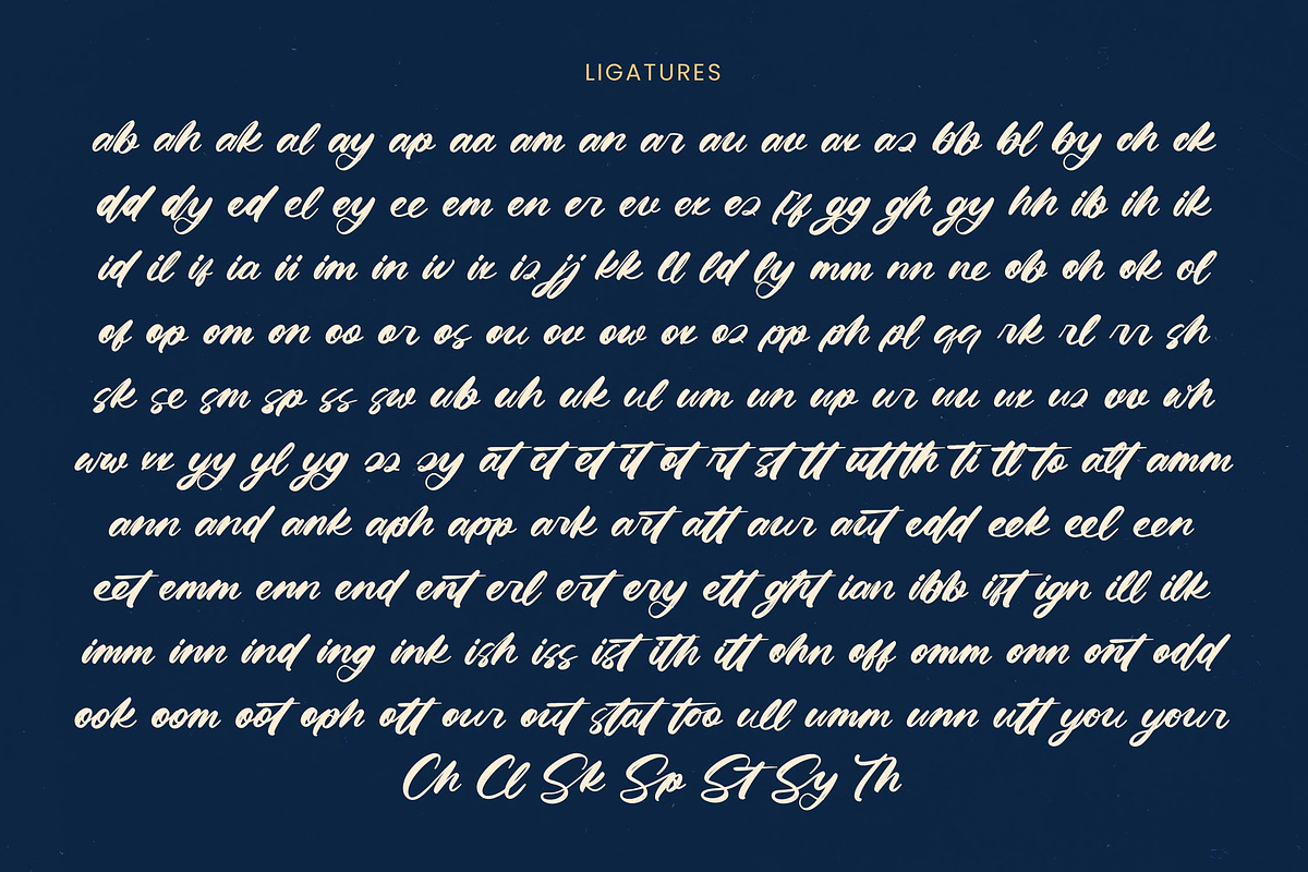 Kinetic Motion Modern Brush Font, a Script Font by Letterena Studios Script (Photo 18 of 20)