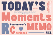 Gefarin Blur, a Sans Serif Font by Craft Supply Co. (Thumbnail 2 of 8)