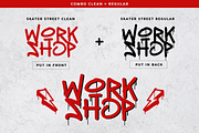 Skater Street - Graffity Font, a Handwritten Font by Sronstudio (Thumbnail 13 of 15)