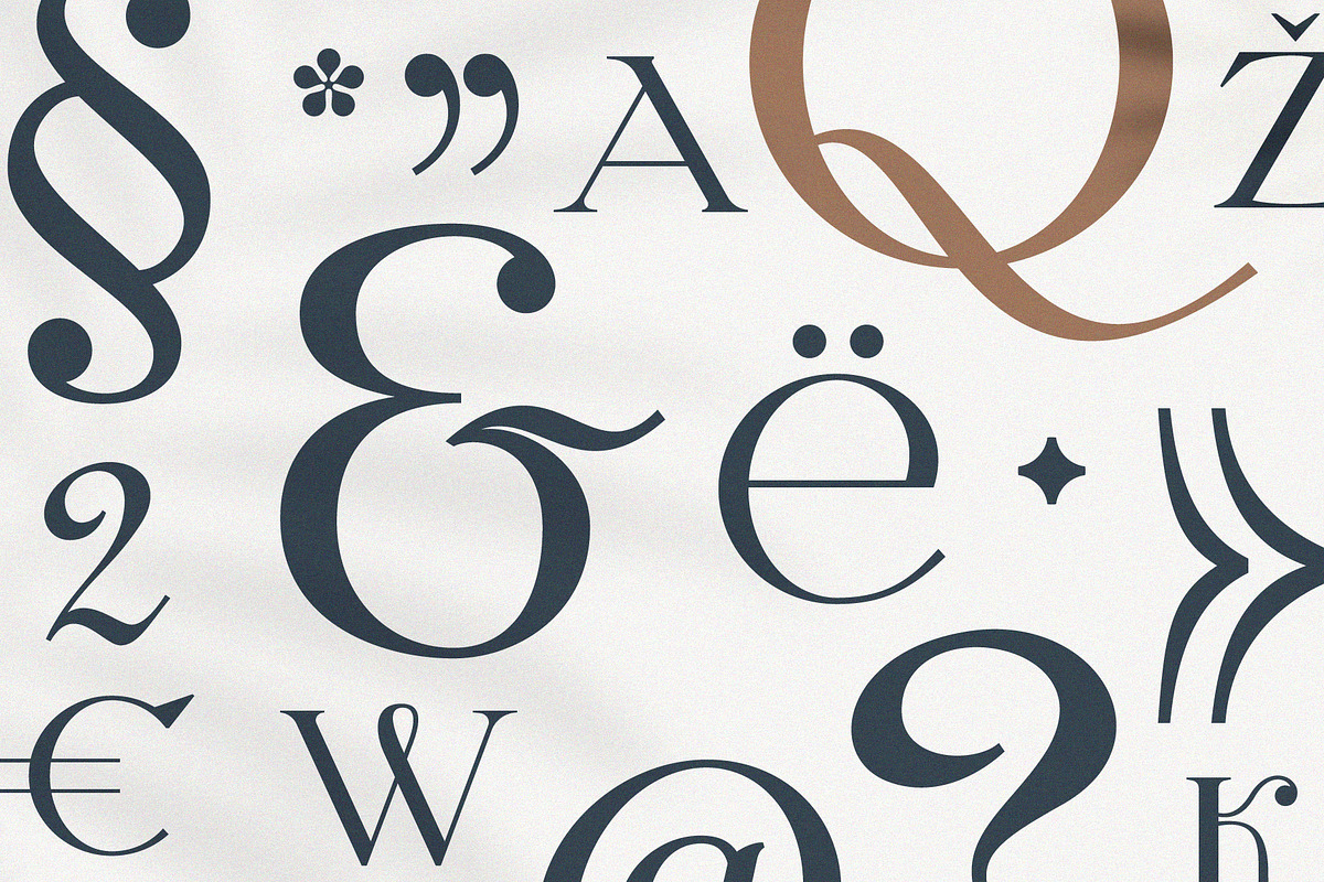 Letterature ligature serif font, a Serif Font by kaer_shop (Photo 2 of 12)