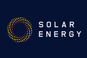 Solar Energy Logo Design Icon, a Branding & Logo Template by Morvana Crew