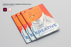 Creative Agency Profile Vol.8, a Brochure Template by Bewalrus Studio