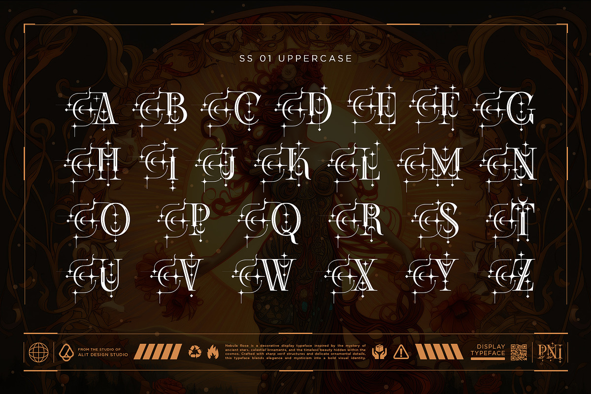 Starust Typeface, a Serif Font by alit design (Photo 11 of 20)