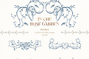 Vintage Vector Ornaments & Frames, a Decorative Illustration by Pamyatka Shop (Thumbnail 10 of 14)