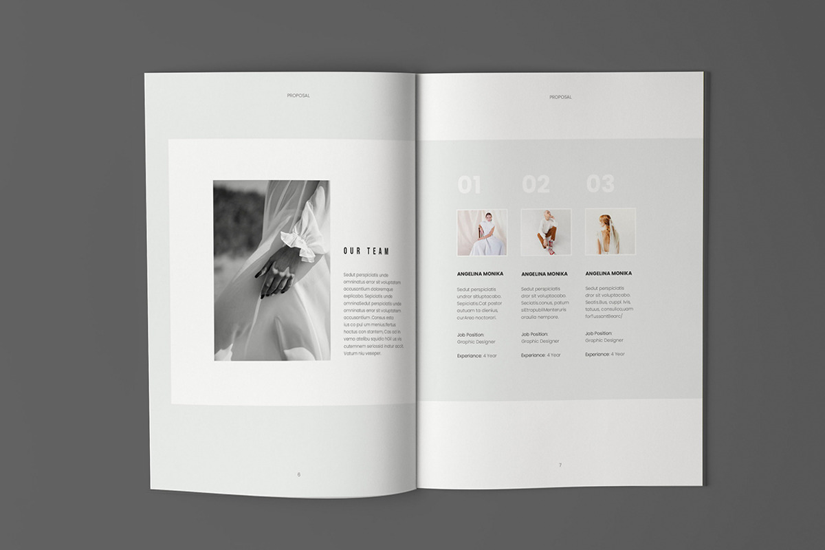 Business Proposal, a Brochure Template by HR Studio (Photo 4 of 11)