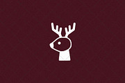 Minimalist Deer Animal Icon, an Animal Illustration by Vectorium Studio (Thumbnail 3 of 4)