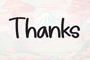 Drawing Scenery | Script Font, a Script Font by Scratchones (Thumbnail 8 of 8)