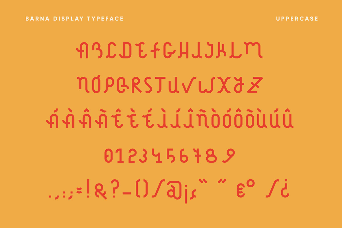 Barna Typeface preview 4
