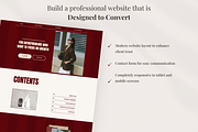 Virtual Assistant Website Template, a Landing Page Template by GlamWebDesigns (Thumbnail 4 of 8)