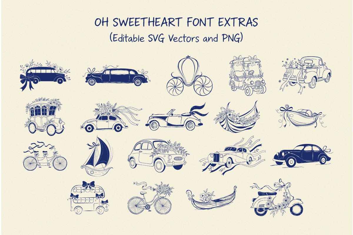 Oh Sweetheart Handwritten Font Duo, a Handwritten Font by SNIPESCIENTIST (Photo 22 of 27)