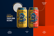 Beer Can Mockup, a Packaging Mockup by Mocku (Thumbnail 11 of 16)