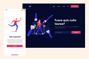 SaaS Illustration Kit, an Illustration by Base Design Studio (Thumbnail 5 of 13)