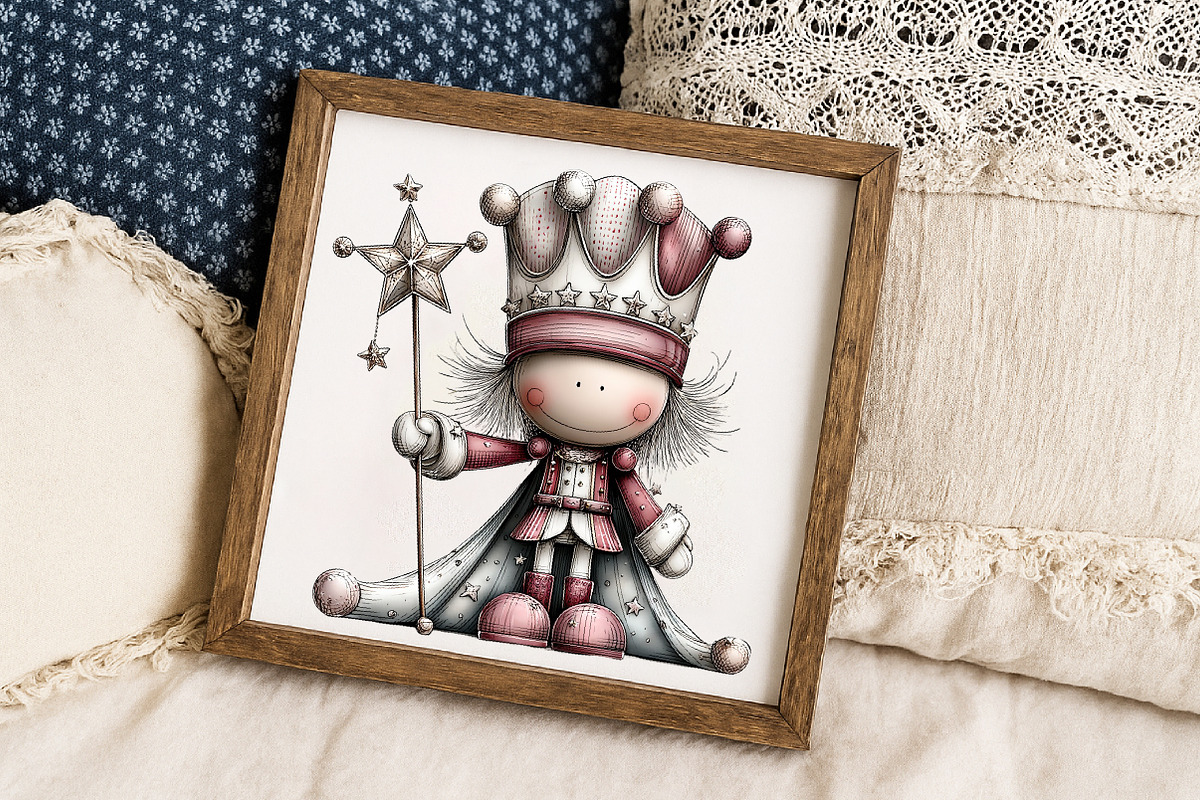 Whimsical Christmas Nutcracker Clipa, an Illustration by Libby Wishes (Photo 3 of 7)