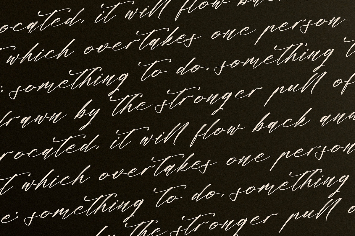 Midnight Realtime Modern Calligraphy, a Script Font by Letterena Studios Script (Photo 11 of 15)