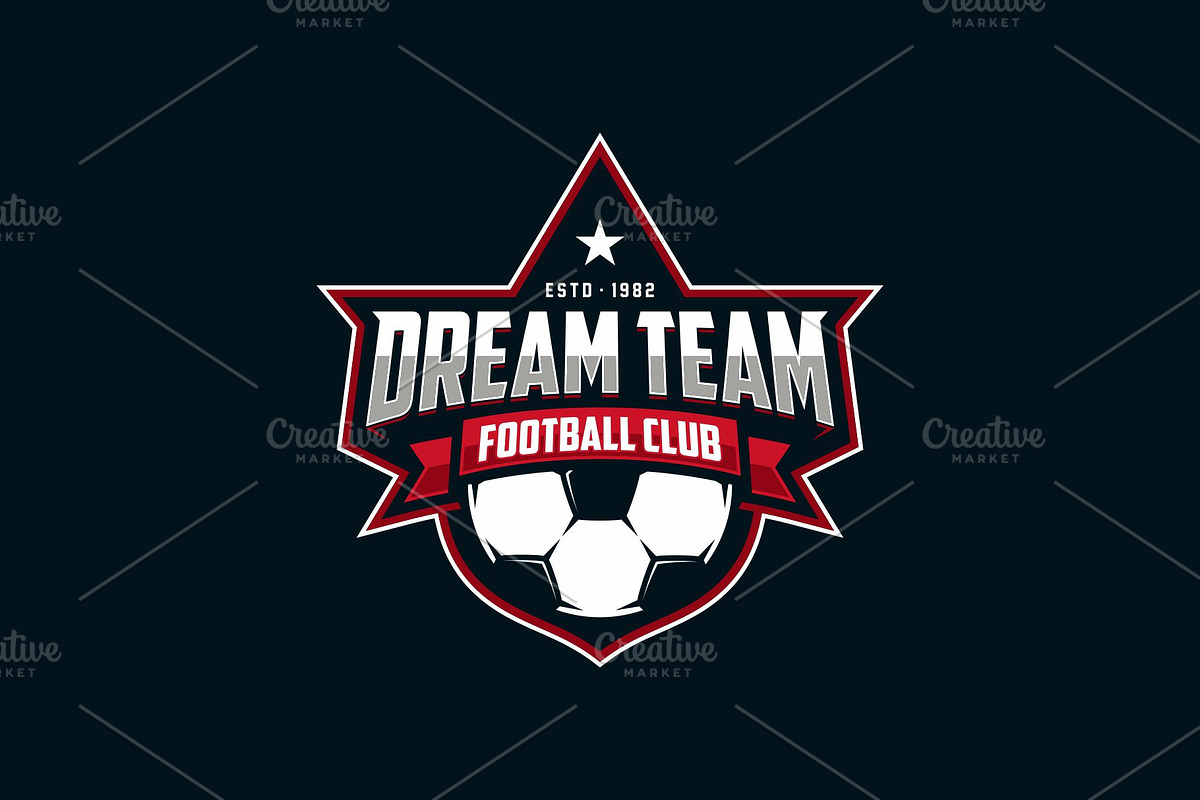 Football Club Emblem Logo Design, a Branding & Logo Template by swarnstudio