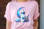Little Prince Blue Baby Nursery Png, an Illustration by RobertsArt (Thumbnail 3 of 8)