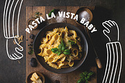 Pasta lover | Playful font, a Handwritten Font by JuliaVolkova (Thumbnail 4 of 7)