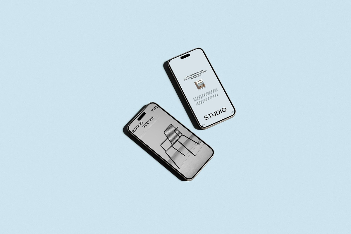 Carly iPhone Mockup Collection, an iPhone Mockup by Mockup Line (Photo 6 of 9)