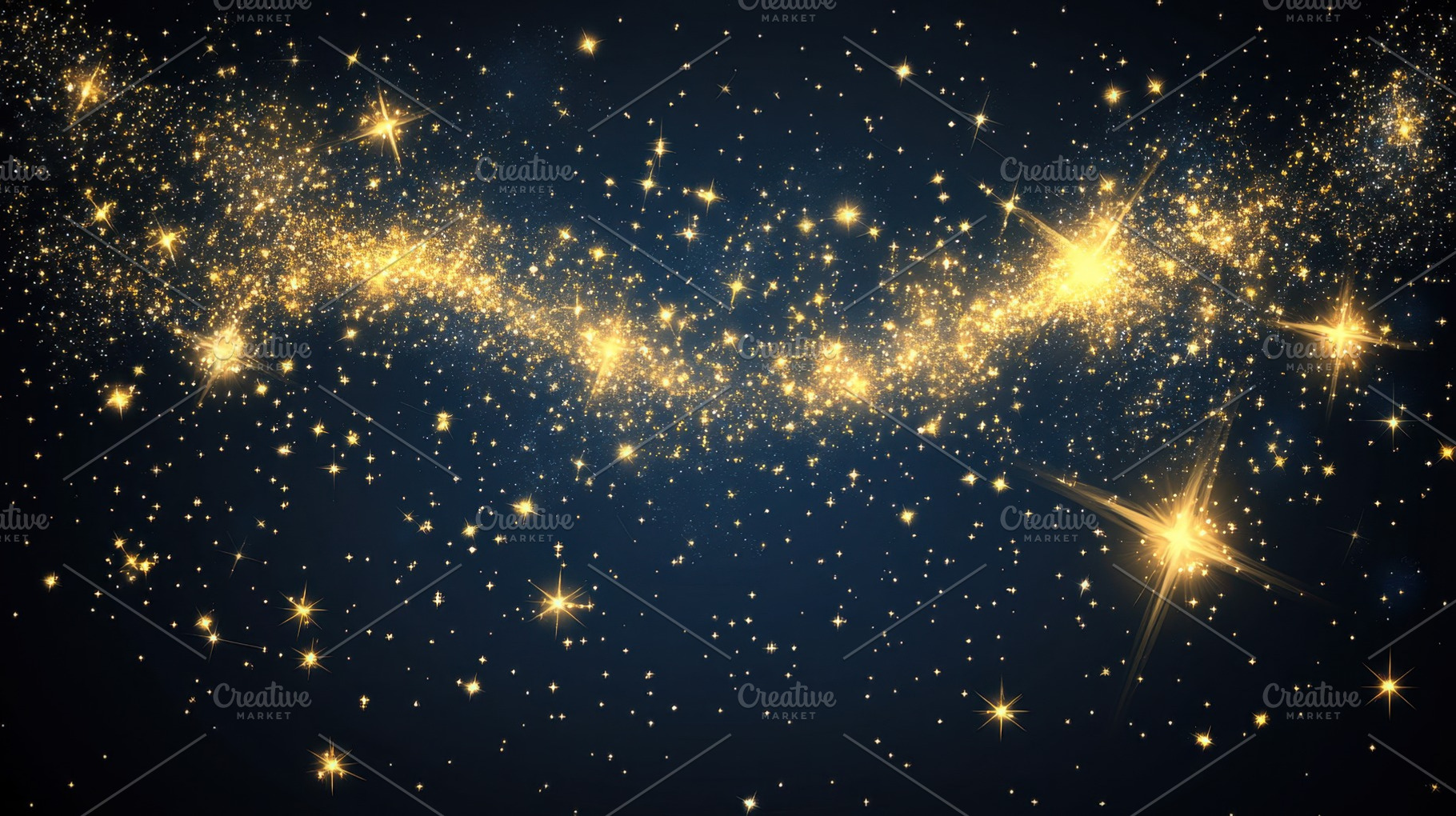 Starry night sky shimmers, a Photo by Beautiful things