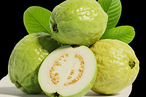 White guava fruit without background, a Food & Drink Photo by Volff