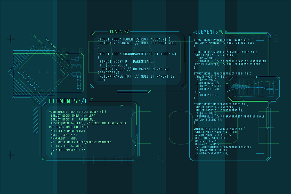 HUD Pro Infographic Elements, an Object Graphic by ConceptCafe (Photo 20 of 30)
