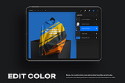 Mockup Oversize Hoodie For Procreate, a Hoody Mockup by Grow Design Craft Studio (Thumbnail 2 of 9)