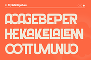 Orenza Bold - Company Logo Font, a Sans Serif Font by Nirmana Visual (Thumbnail 8 of 15)
