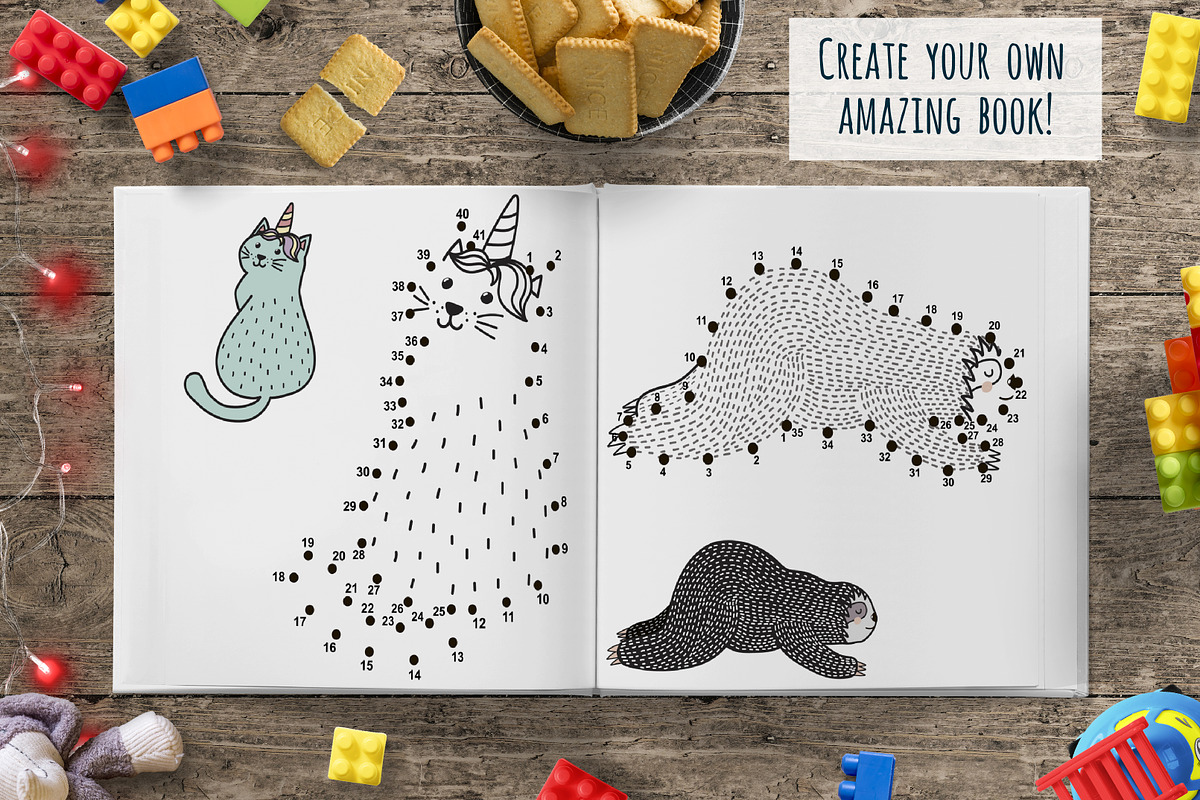 Dot to Dot Games Collection, an Animal Illustration by Gulnara Sabirova (Photo 5 of 7)