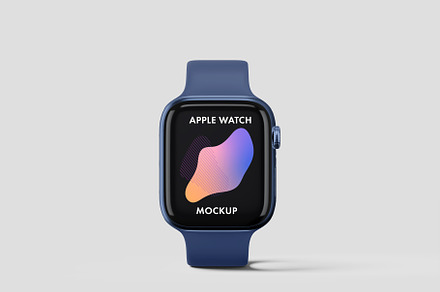 Apple Watch Mockup Set 4 PSD File, a Wearable Device Mockup by PremiumMockup
