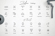 Zodiac Signs and Constellation, an Object Illustration by Alisovna (Thumbnail 6 of 12)