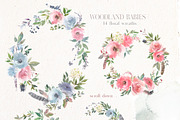 Woodland Babies Wild Animals Clipart, an Animal Illustration by whiteheartdesign (Thumbnail 23 of 28)