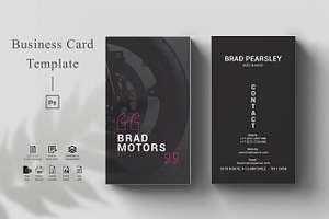 Mechanic Business Card - Vol.07