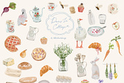 Cottagecore Clipart Frames Posters, a Decorative Illustration by whiteheartdesign (Thumbnail 2 of 21)