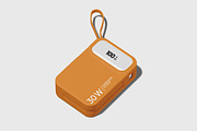 Power Bank Mockup, a Wearable Device Mockup by Unerispace (Thumbnail 5 of 5)