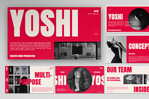 YOSHI Urban Google Slide Template, a Presentation Template by Portocraft