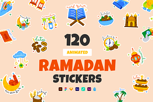 Ramadan Designs Bundle, an Emoji Icon by Prosymbols