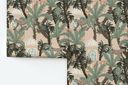 Chinoiserie architecture pattern, a Pattern Graphic by Cotton Melon pattern Shop (Thumbnail 3 of 7)