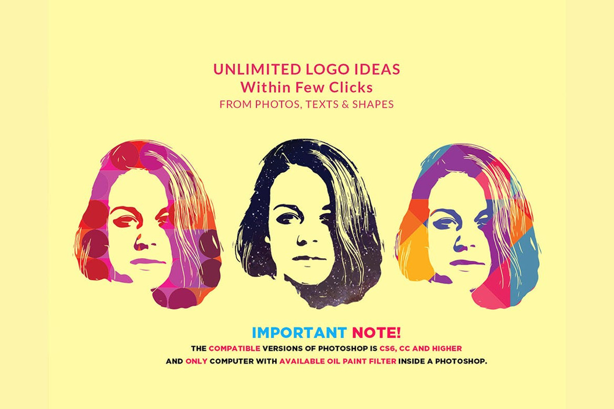 Logo Creator Photoshop Action, a Plug-in Add-On by UInstrument (Photo 10 of 10)