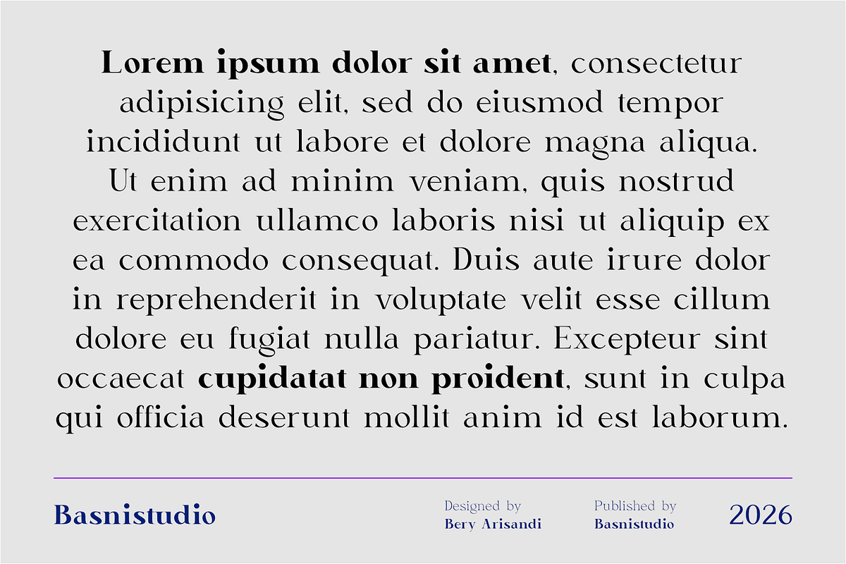 Delusion – Elegant Serif Font, a Serif Font by Basnistudio (Photo 4 of 10)